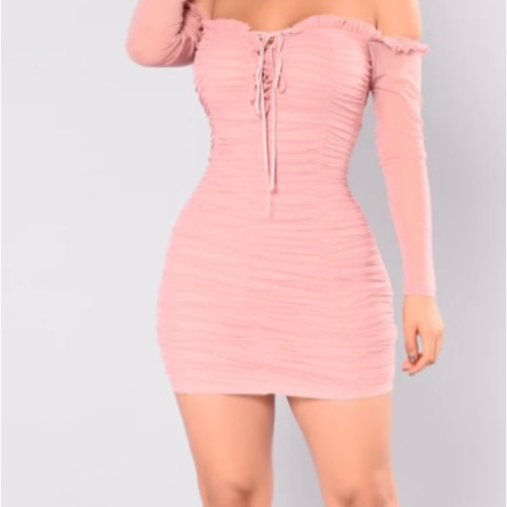 Pink Mini Dress - Picture 5 of 5
